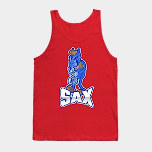 Saxophone Playing Moose Tank Top